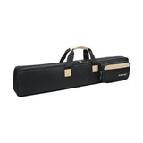 Pool Cue Sticks Bag 1/2 Cue Case Portable Wear Resistant Hold 3 Butt 4 Shaft Black