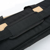 Pool Cue Sticks Bag 1/2 Cue Case Portable Wear Resistant Hold 3 Butt 4 Shaft Black