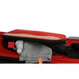 Pool Cue Sticks Bag 1/2 Cue Case Portable Wear Resistant Hold 3 Butt 4 Shaft Red