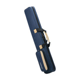 Pool Cue Sticks Bag 1/2 Cue Case Portable Wear Resistant Hold 3 Butt 4 Shaft Dark Blue