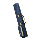 Pool Cue Sticks Bag 1/2 Cue Case Portable Wear Resistant Hold 3 Butt 4 Shaft Dark Blue