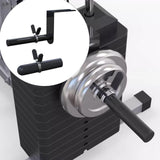 Gym Weight Stack Extender Metal Weight Loading Pin for Weight Lifting Sports Slot Depth 11.5 cm