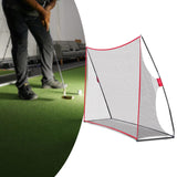 Golf Practice Net Folding Golf Chipping Net for Indoor Driving Range Outdoor No Target