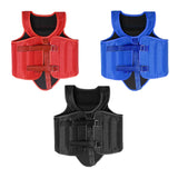 Karate Chest Protector for Adults Rib Shield for Sanda Heavy Punching Boxing Red