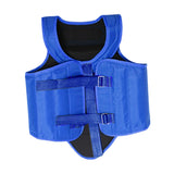 Karate Chest Protector for Adults Rib Shield for Sanda Heavy Punching Boxing Blue