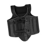 Karate Chest Protector for Adults Rib Shield for Sanda Heavy Punching Boxing Black