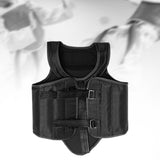 Karate Chest Protector for Adults Rib Shield for Sanda Heavy Punching Boxing Black