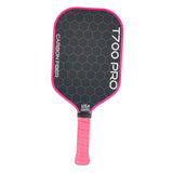 Pickleball Paddle Ergonomic Lightweight Training for Indoor Practice Playing Pink