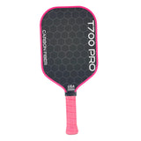 Pickleball Paddle Ergonomic Lightweight Training for Indoor Practice Playing Pink