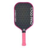 Pickleball Paddle Ergonomic Lightweight Training for Indoor Practice Playing Pink