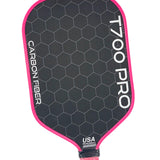 Pickleball Paddle Ergonomic Lightweight Training for Indoor Practice Playing Pink