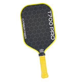 Pickleball Paddle Ergonomic Lightweight Training for Indoor Practice Playing Yellow