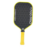 Pickleball Paddle Ergonomic Lightweight Training for Indoor Practice Playing Yellow