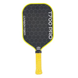 Pickleball Paddle Ergonomic Lightweight Training for Indoor Practice Playing Yellow