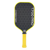 Pickleball Paddle Ergonomic Lightweight Training for Indoor Practice Playing Yellow