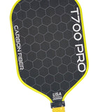 Pickleball Paddle Ergonomic Lightweight Training for Indoor Practice Playing Yellow