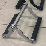 Maxbell V Bar Row Landmine Handle Attachment Double D Handle for Deadlift Hamstrings Dipping Bright