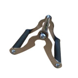 Maxbell V Bar Row Landmine Handle Attachment Double D Handle for Deadlift Hamstrings Dipping Bright