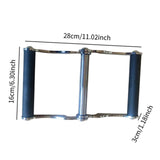 Maxbell V Bar Row Landmine Handle Attachment Double D Handle for Deadlift Hamstrings Dipping Bright