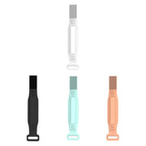 Maxbell Silicone Patellar Band Patella Stabilizer Strap for Squats Training Exercise White