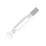 Maxbell Silicone Patellar Band Patella Stabilizer Strap for Squats Training Exercise White