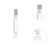 Maxbell Silicone Patellar Band Patella Stabilizer Strap for Squats Training Exercise White