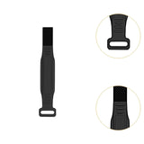 Maxbell Silicone Patellar Band Patella Stabilizer Strap for Squats Training Exercise Black