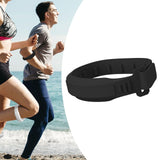 Maxbell Silicone Patellar Band Patella Stabilizer Strap for Squats Training Exercise Black