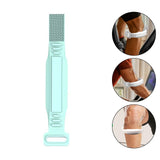 Maxbell Silicone Patellar Band Patella Stabilizer Strap for Squats Training Exercise Blue