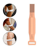 Maxbell Silicone Patellar Band Patella Stabilizer Strap for Squats Training Exercise Orange