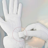 1 Pair of Golf Gloves Winter Training Gloves Mitts for Fishing Biking Hiking White 21