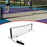 Maxbell Portable Pickleball Net System 10ft Sports Net for Outdoor Backyard Driveway