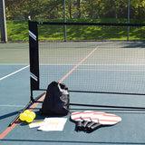 Maxbell Portable Pickleball Net System 10ft Sports Net for Outdoor Backyard Driveway
