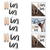 Maxbell Pull up Handles Wooden Bar Cable Machine Handles for Fitness Deadlift Rowing 40mm Diameter