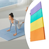 Folding Exercise Mat Workout Home for Women Pilates Mat Aerobics Balance Pad Four Fold Mat