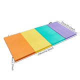 Folding Exercise Mat Workout Home for Women Pilates Mat Aerobics Balance Pad Four Fold Mat