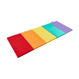 Folding Exercise Mat Workout Home for Women Pilates Mat Aerobics Balance Pad Five Fold Mat