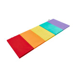 Folding Exercise Mat Workout Home for Women Pilates Mat Aerobics Balance Pad Five Fold Mat