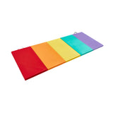 Folding Exercise Mat Workout Home for Women Pilates Mat Aerobics Balance Pad Five Fold Mat