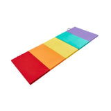 Folding Exercise Mat Workout Home for Women Pilates Mat Aerobics Balance Pad Five Fold Mat