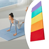 Folding Exercise Mat Workout Home for Women Pilates Mat Aerobics Balance Pad Five Fold Mat