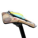 Bike Seat for Adults Comfortable Replacement for Riding Exercise Bike Sports Style A