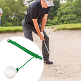 Golf Swing Trainer Adults Metal Golf Training Aid for Backyard Indoor Golfer