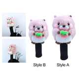 Golf Head Cover for Golf Club Funny Golfer Gift for Sports Outdoor Men Women Style A