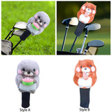 Golf Wood Head Cover Club Keepsake Novelty Golf Wood Headcover for Men Women Style A