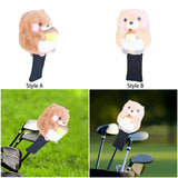 Golf Wood Head Cover Club Keepsake Protector for Outdoor Adults Sports Style A