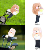 Golf Wood Head Cover Club Keepsake Protector for Outdoor Adults Sports Style A