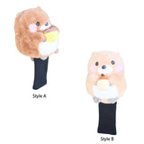 Golf Wood Head Cover Club Keepsake Protector for Outdoor Adults Sports Style A