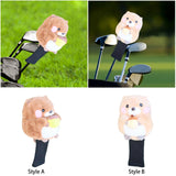 Golf Wood Head Cover Club Keepsake Protector for Outdoor Adults Sports Style A