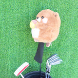 Golf Wood Head Cover Club Keepsake Protector for Outdoor Adults Sports Style B